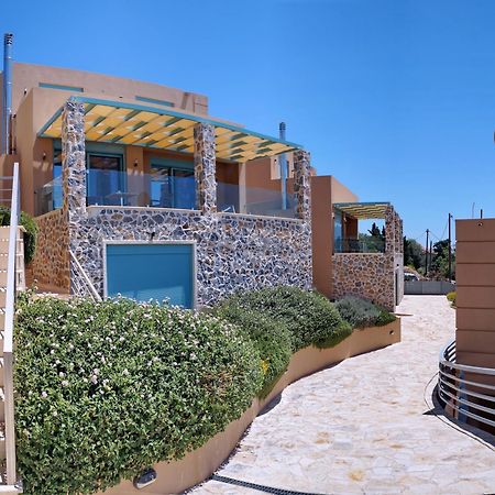 Ouzo Panoramic Houses 1, With Private Pool Plomari エクステリア 写真
