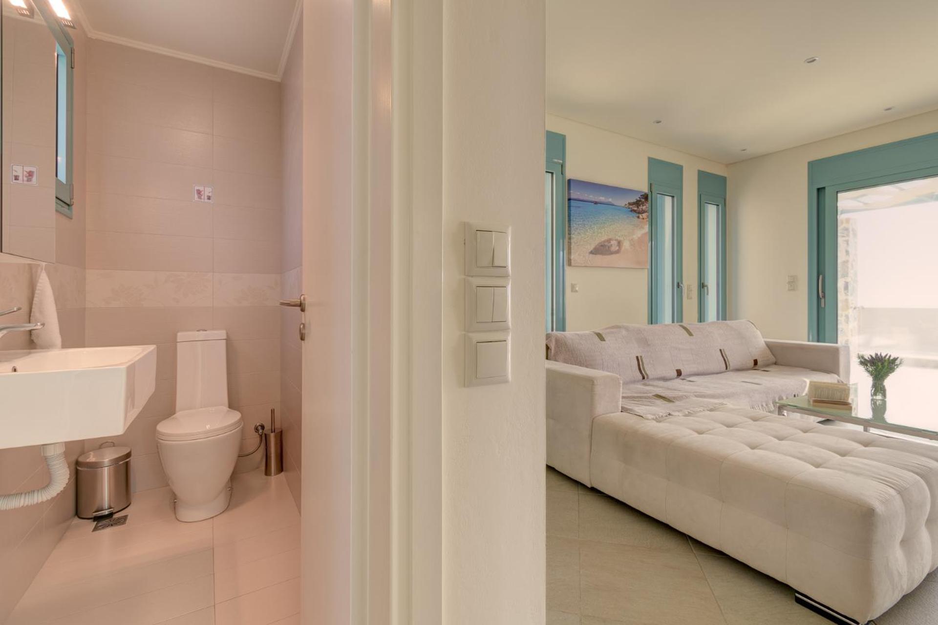 Ouzo Panoramic Houses 1, With Private Pool Plomari 部屋 写真